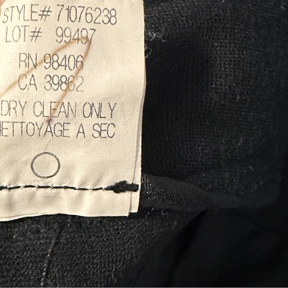 Theory Women’s Black Pants Size 2 Made In The USA - Picture 7 of 7